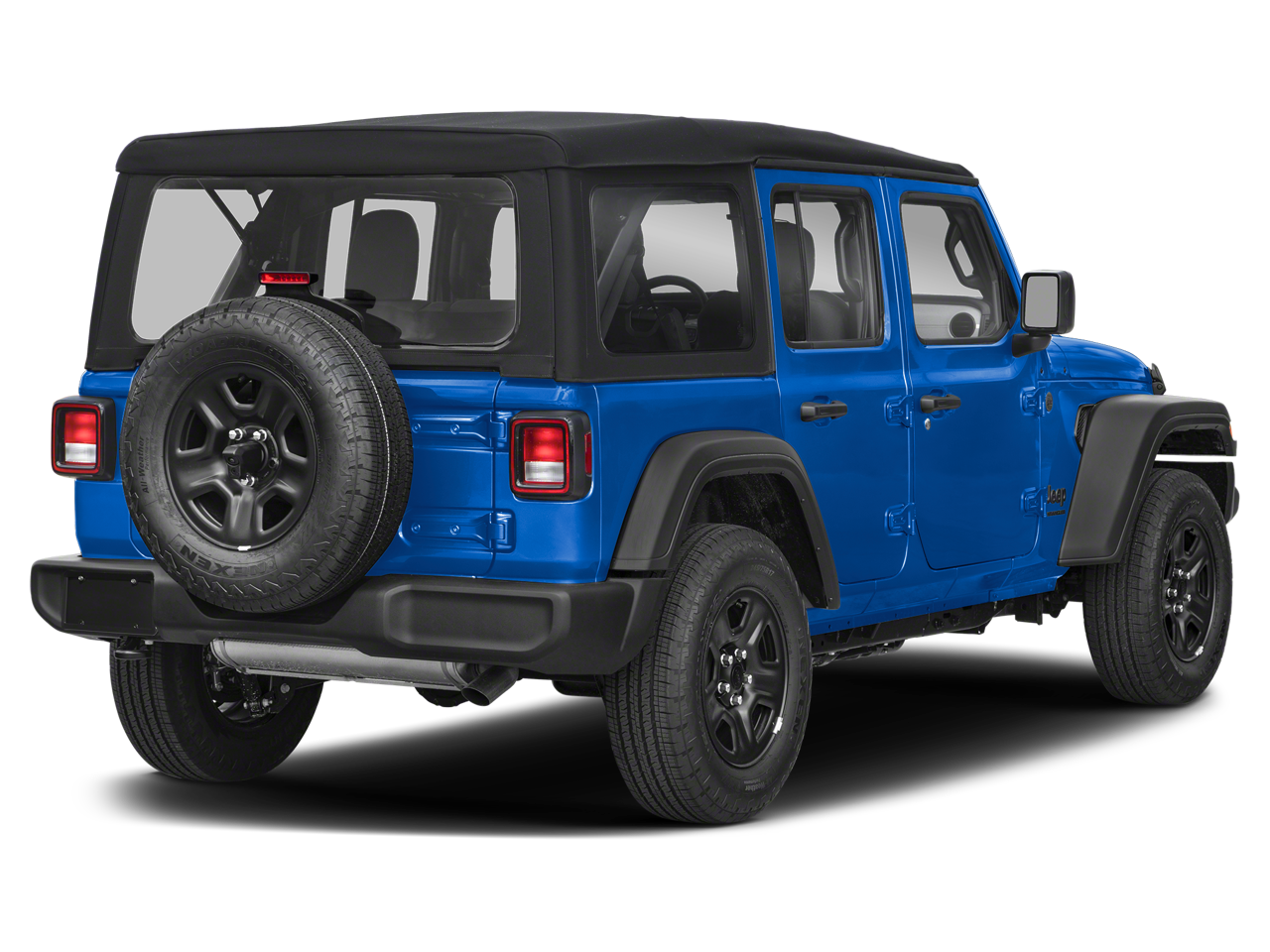 Used 2025 Jeep Wrangler 4-Door Sport with VIN 1C4PJXDN5SW607571 for sale in Kansas City