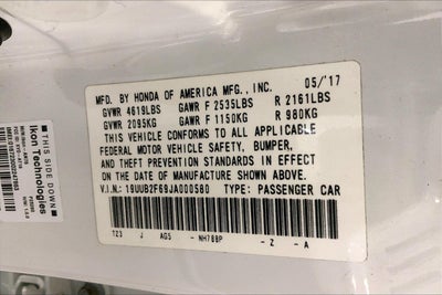 2018 Acura TLX w/A-SPEC Pkg