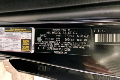 2024 Kia Forte GT-Line