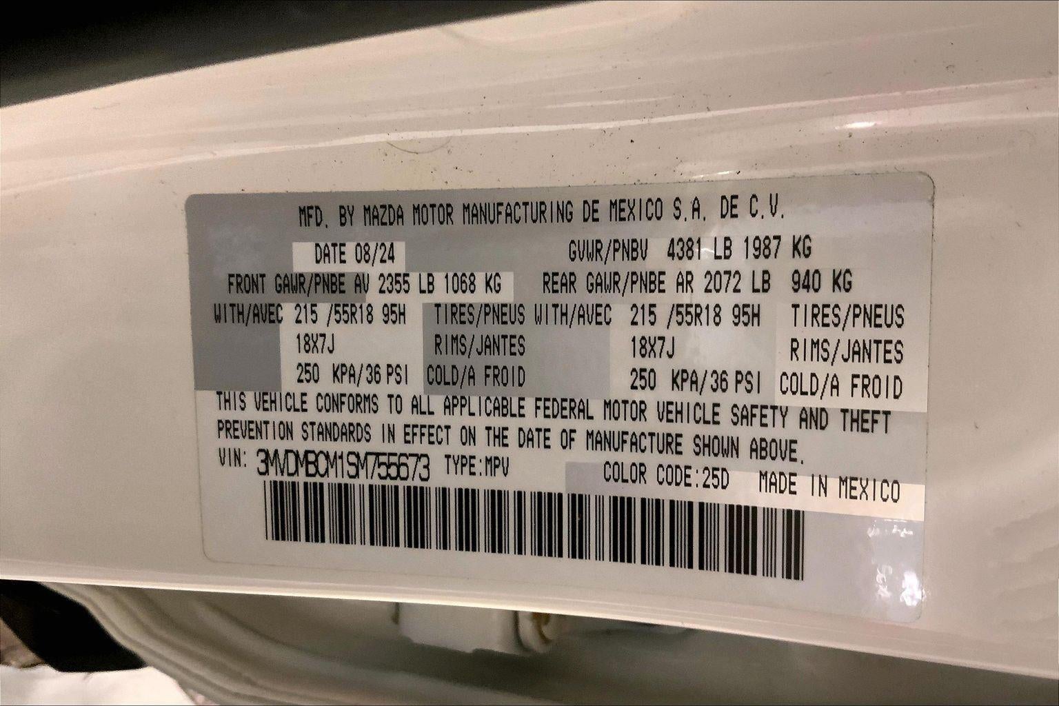 2025 Mazda Mazda CX-30 2.5 S Preferred Package