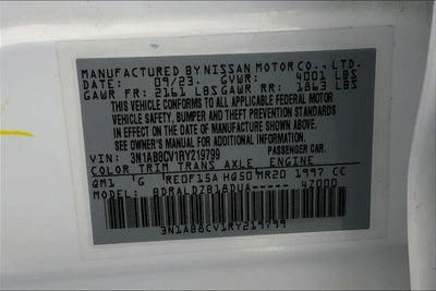 2024 Nissan Sentra SV