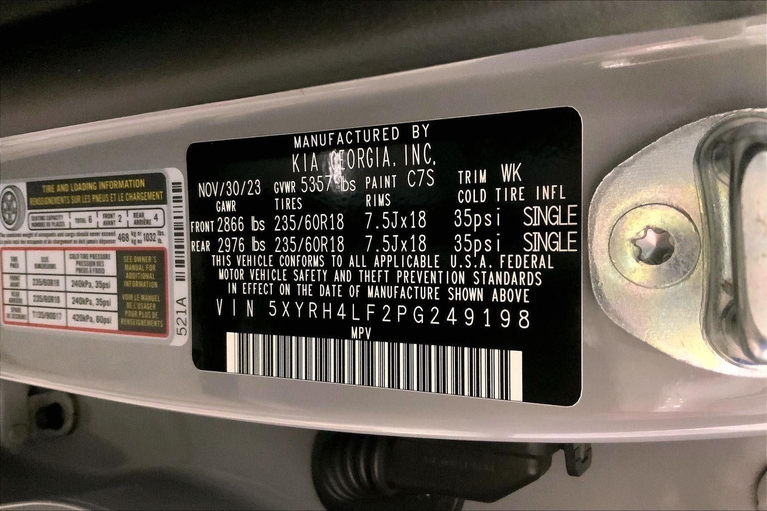 2023 Kia Sorento EX