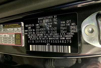 2025 Kia SORENTO X-LINE EX