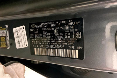 2019 Hyundai Tucson SE