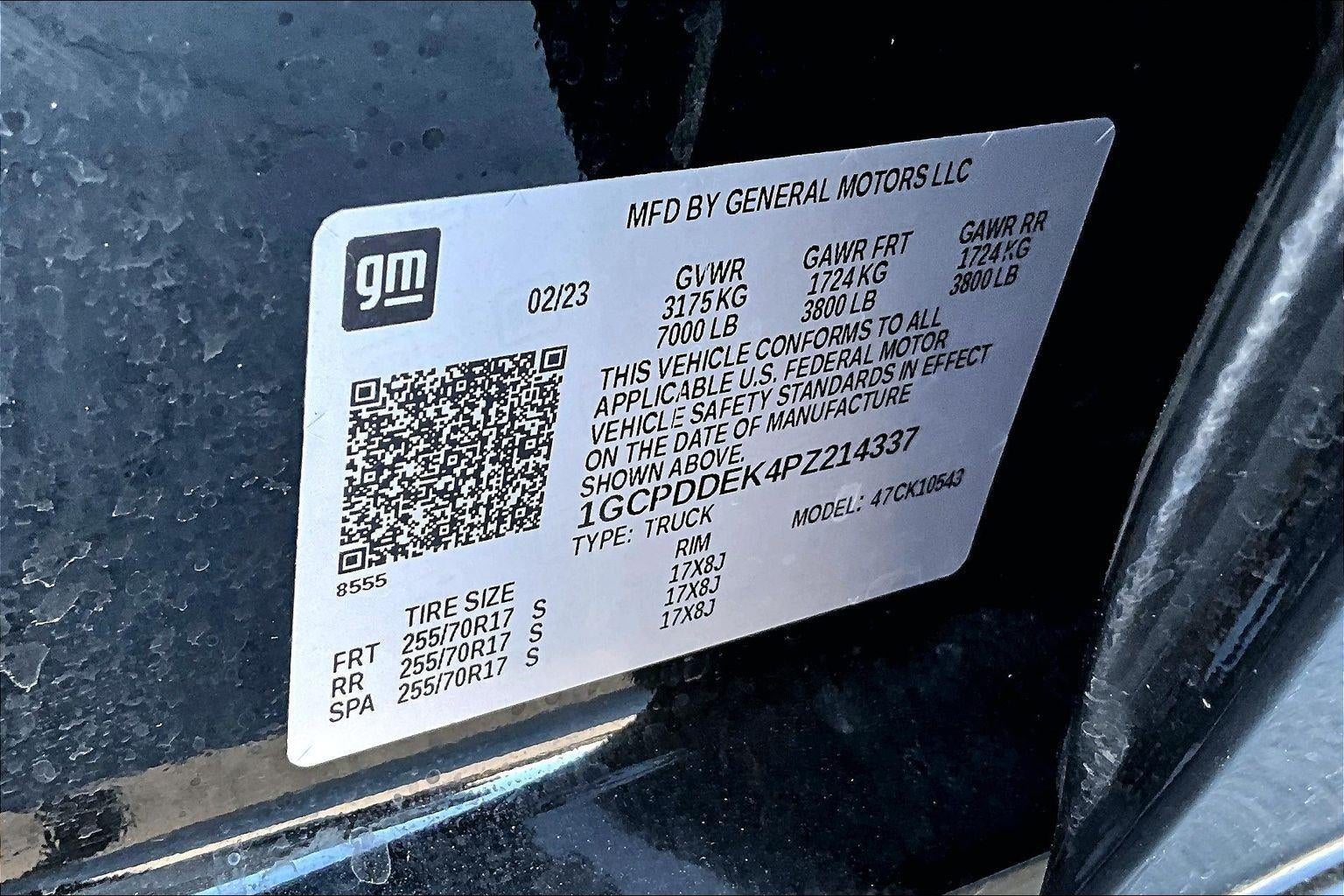 2023 Chevrolet Silverado 1500 LT