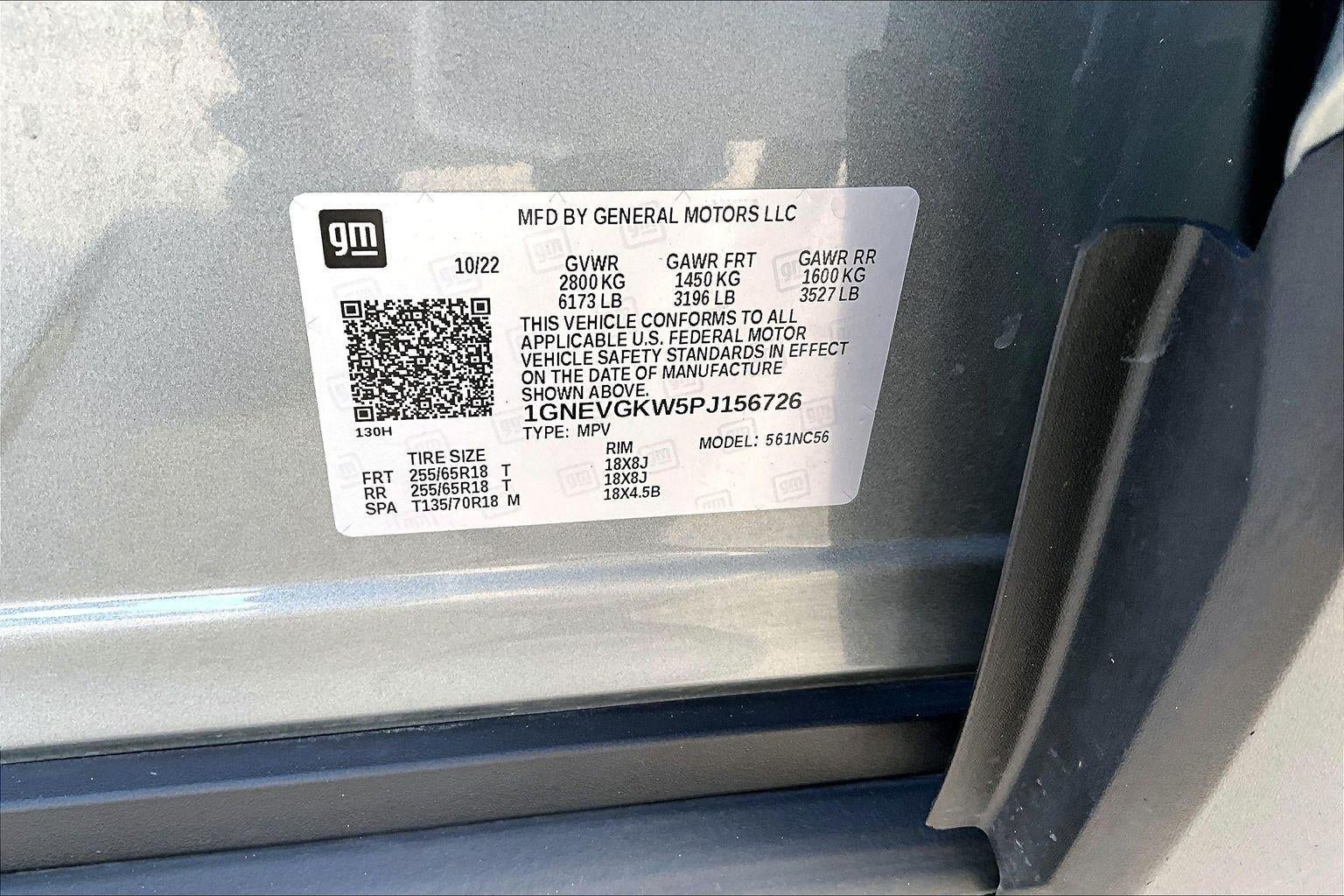 2023 Chevrolet Traverse LT Cloth