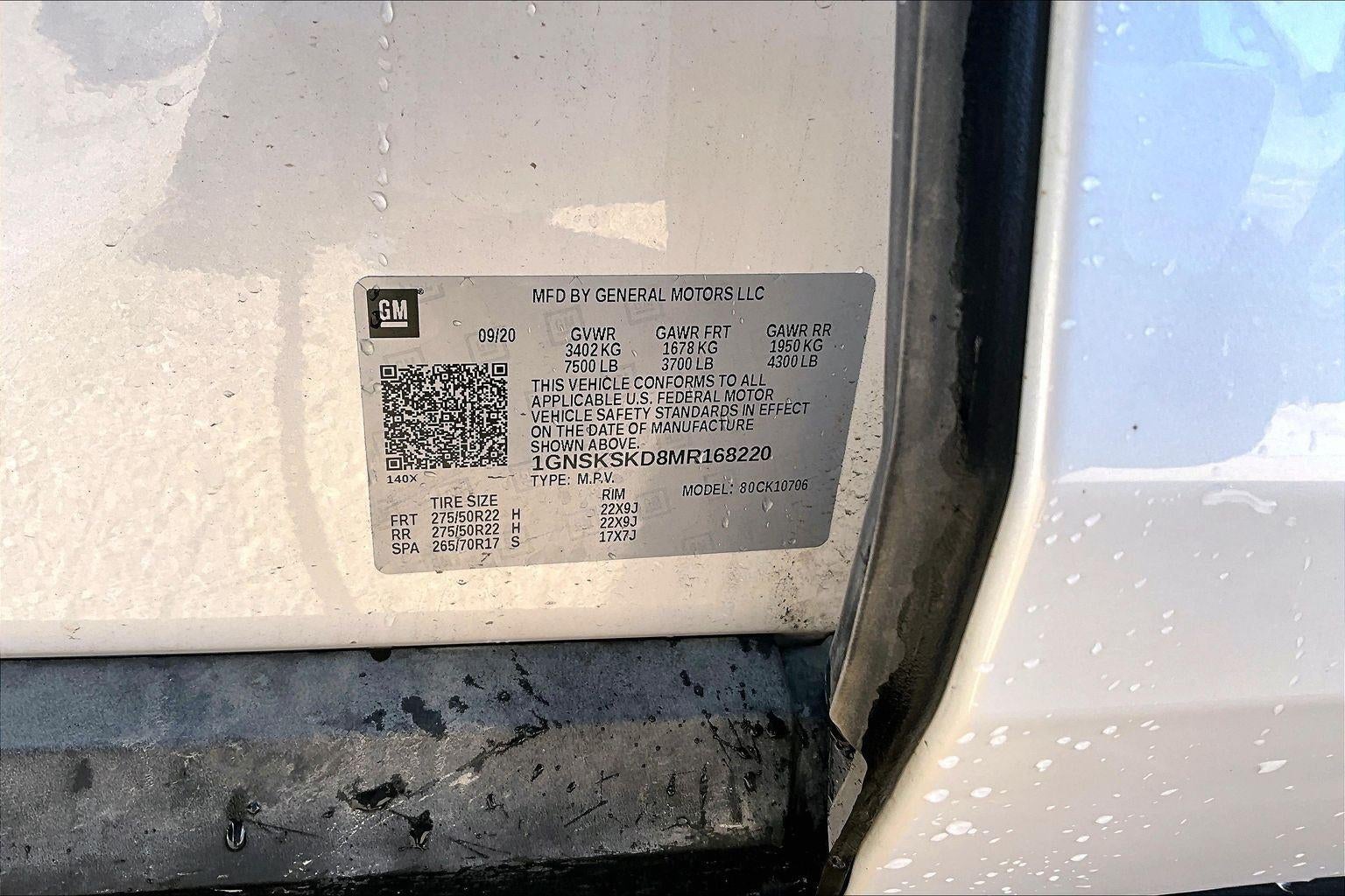 2021 Chevrolet Tahoe Premier