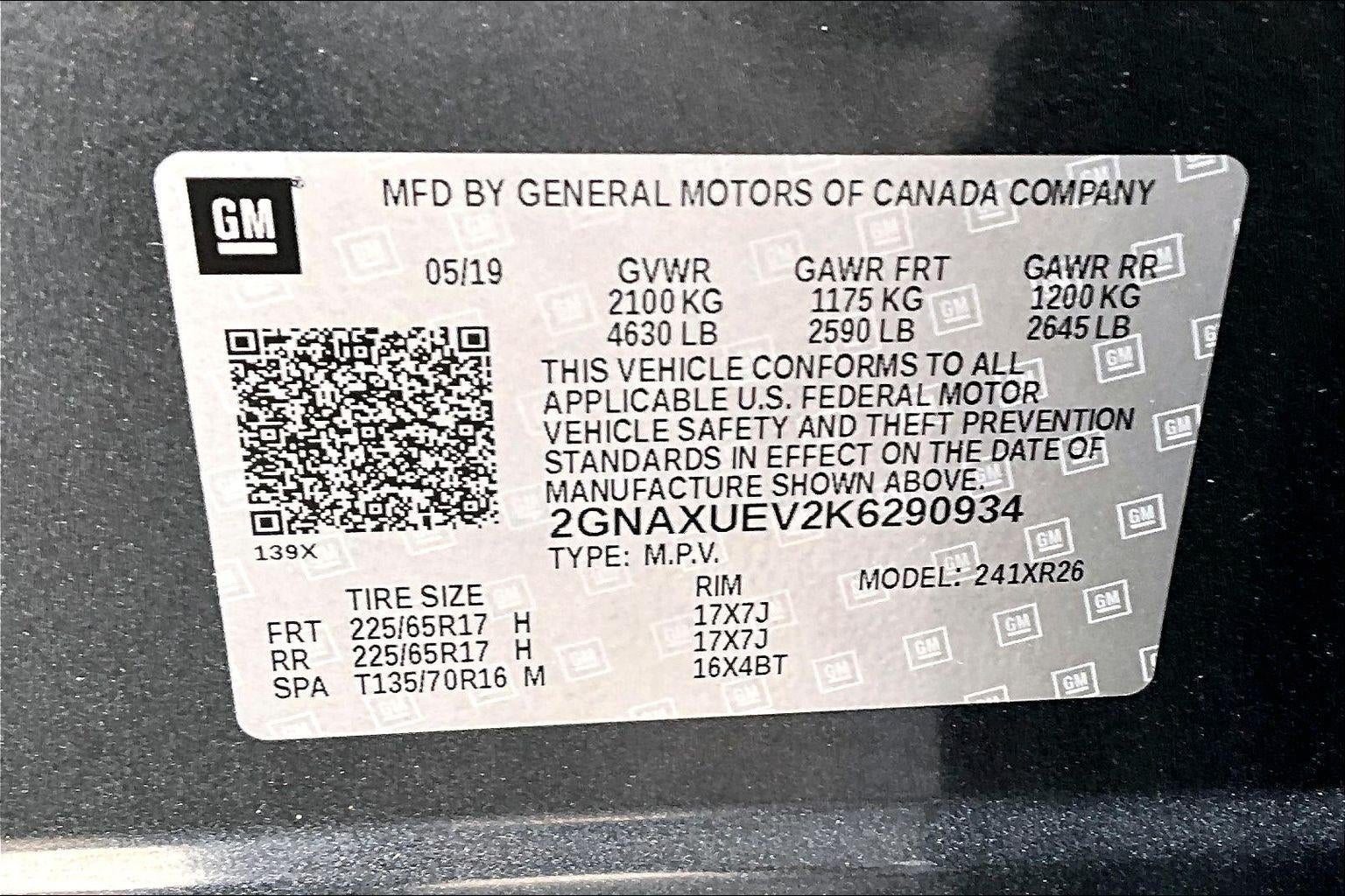 2019 Chevrolet Equinox LT