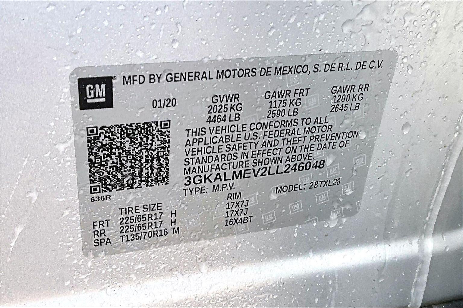 2020 GMC Terrain SLE