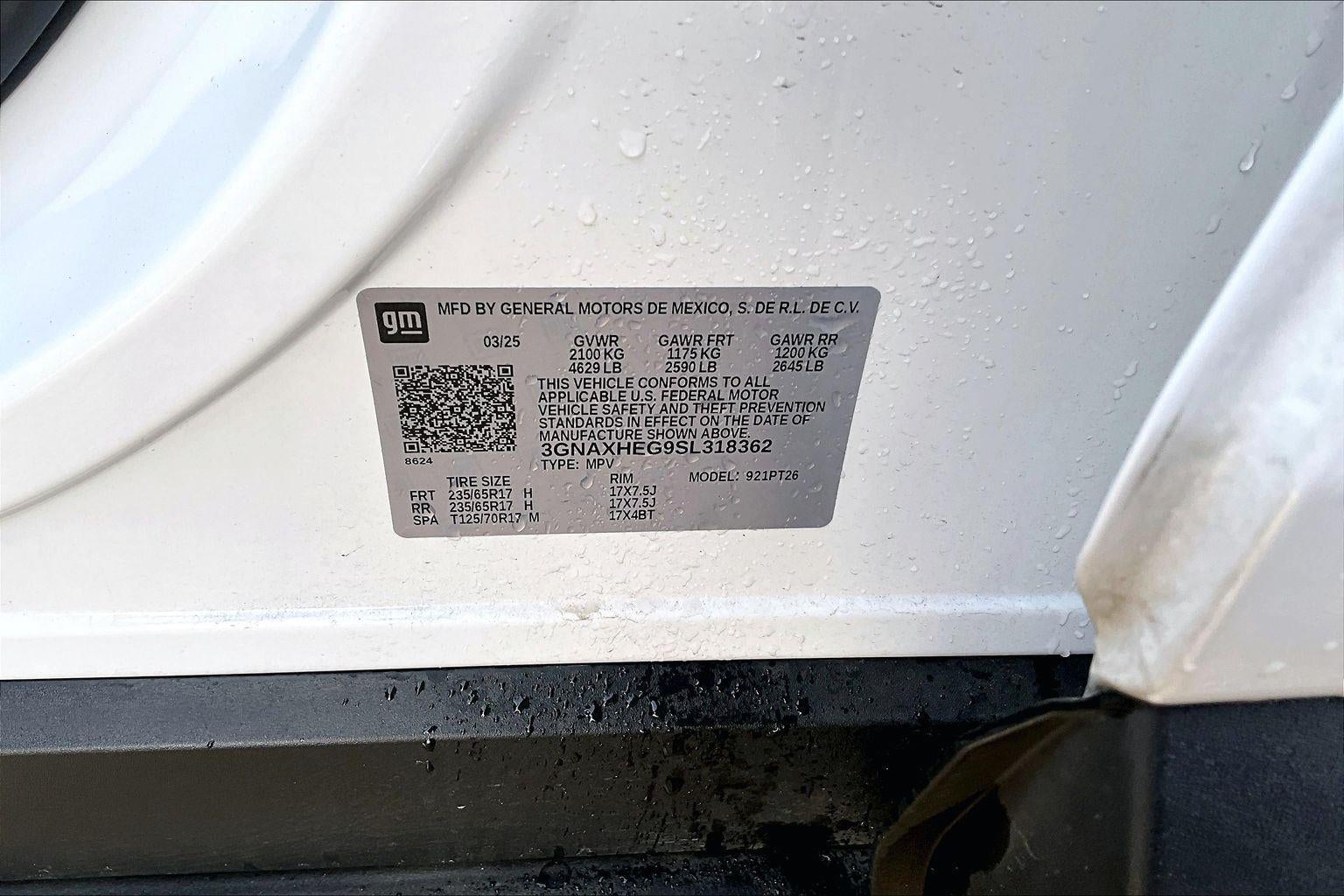 2025 Chevrolet Equinox LT