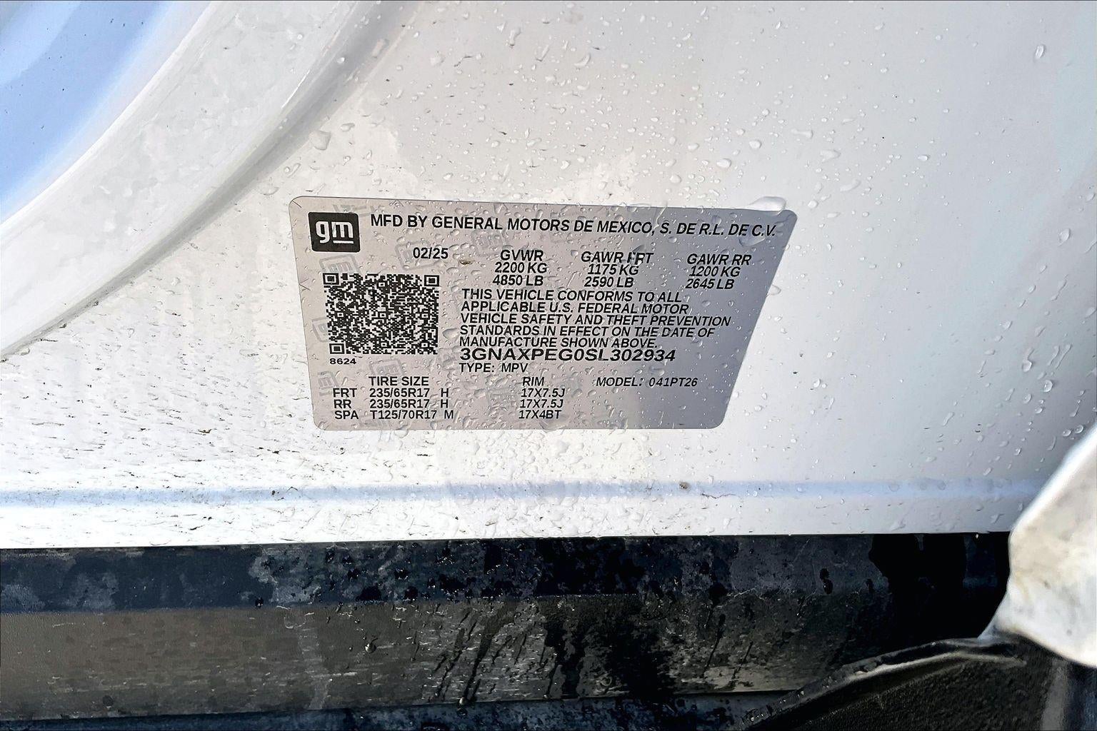 2025 Chevrolet Equinox LT