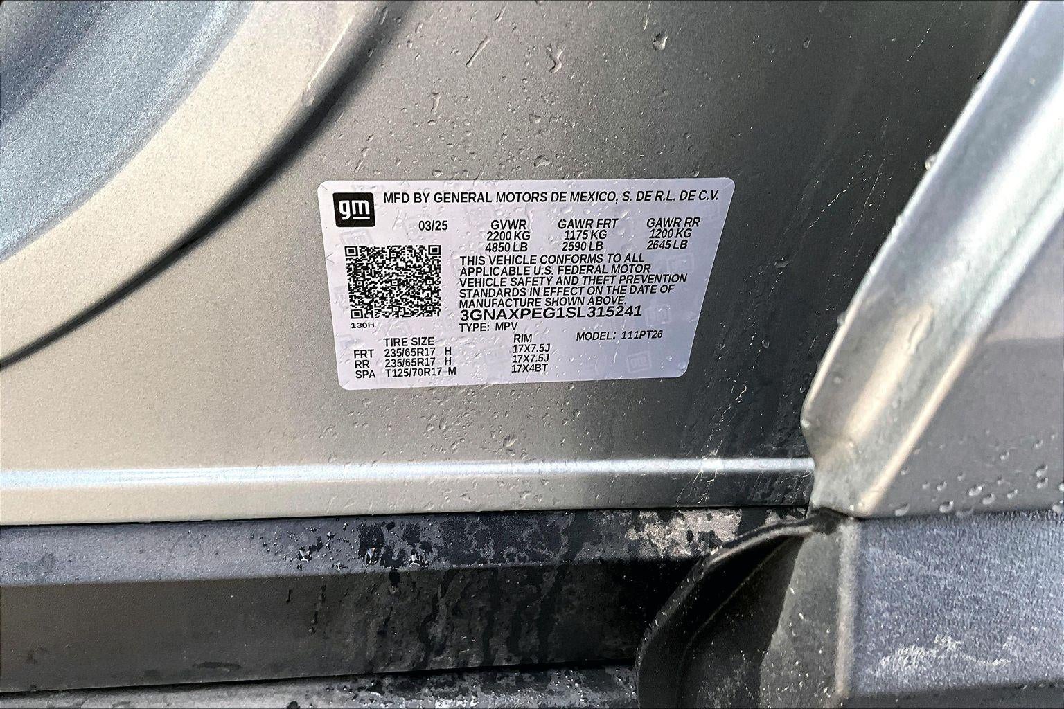 2025 Chevrolet Equinox LT