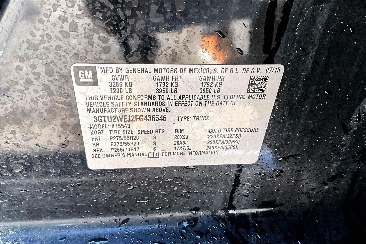 2015 GMC Sierra 1500 Denali