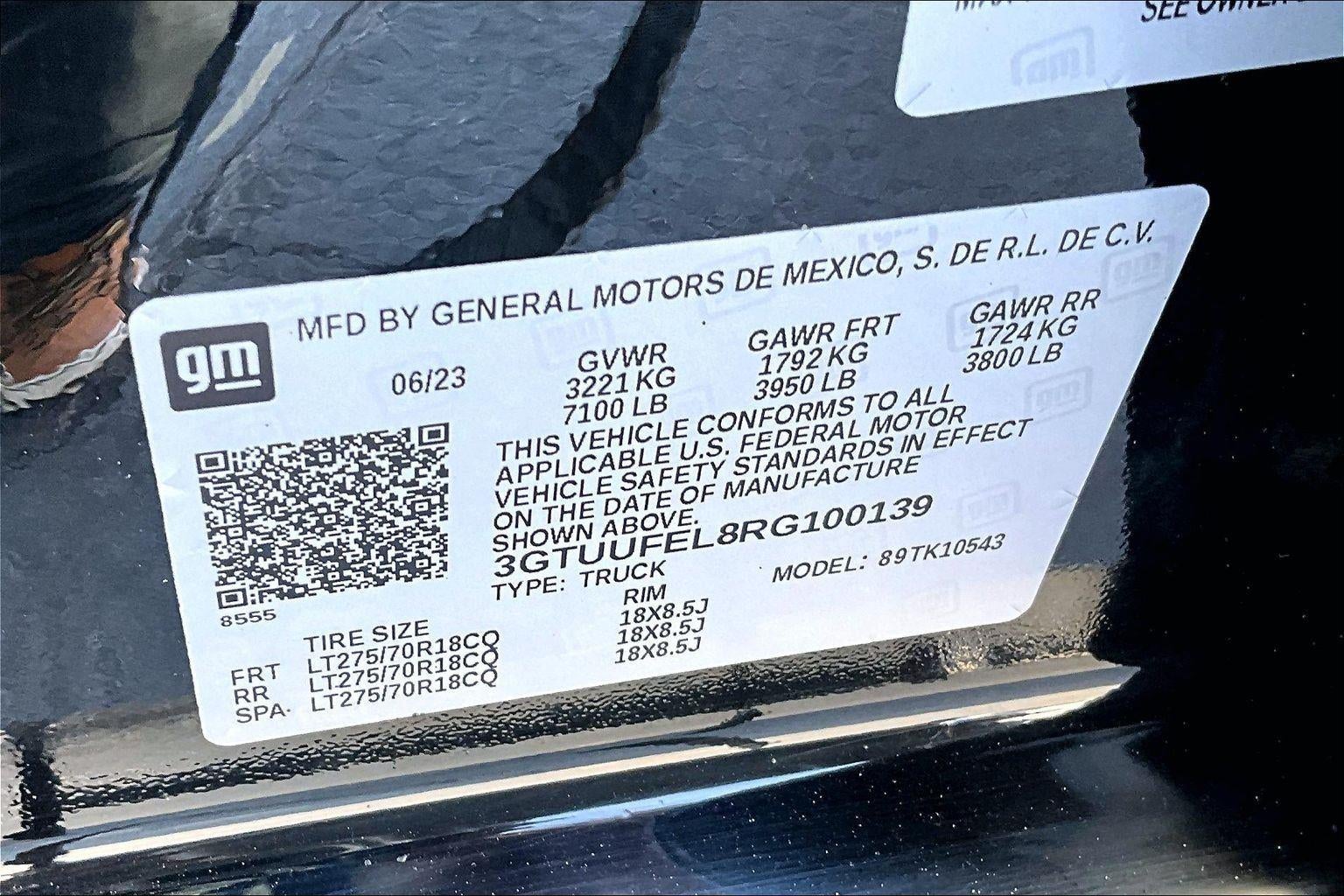 2024 GMC Sierra 1500 AT4X