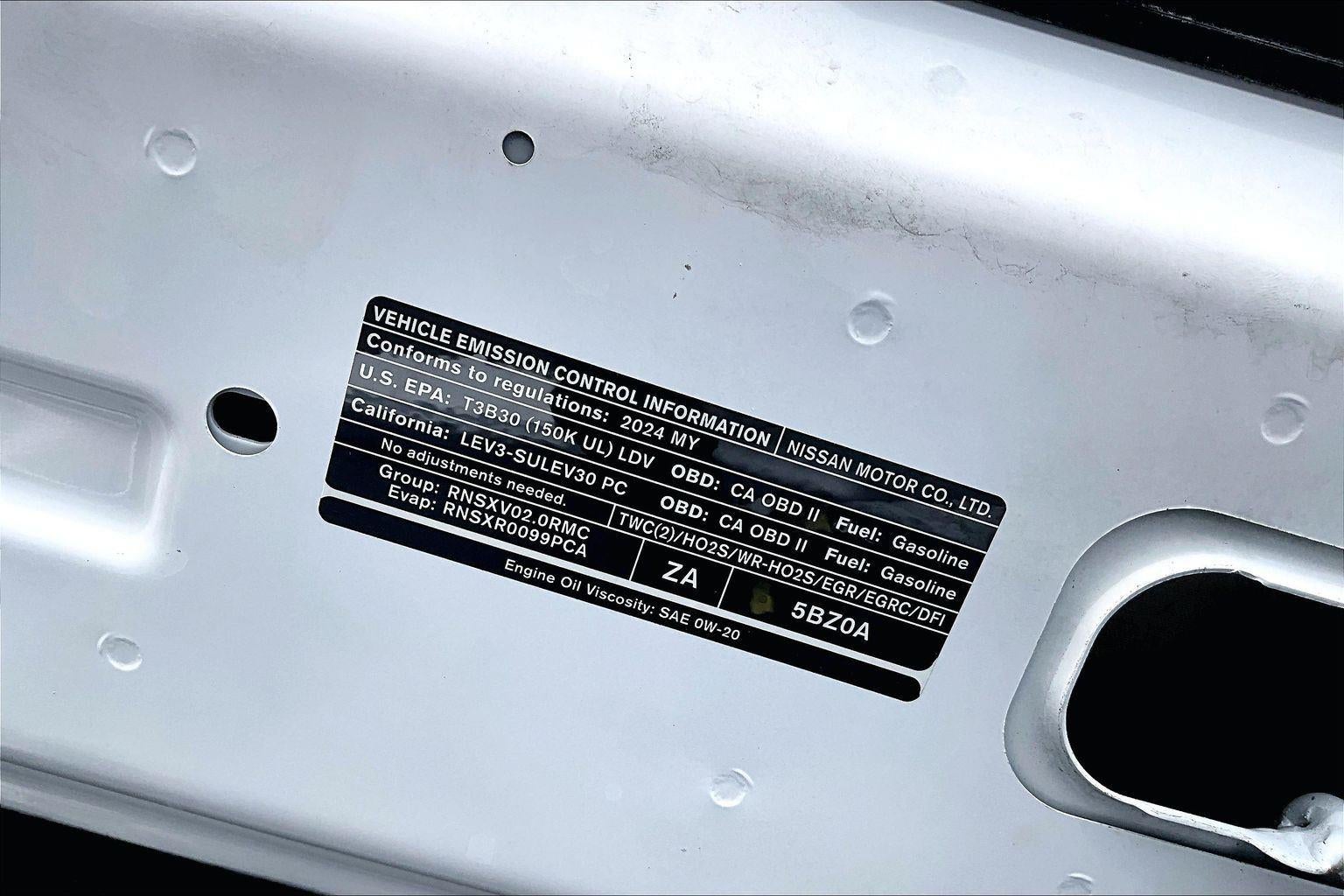 2024 Nissan Sentra SV