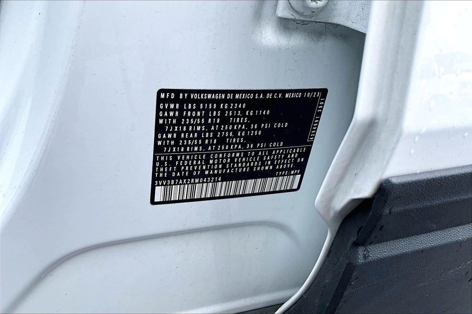 2024 Volkswagen Tiguan SE