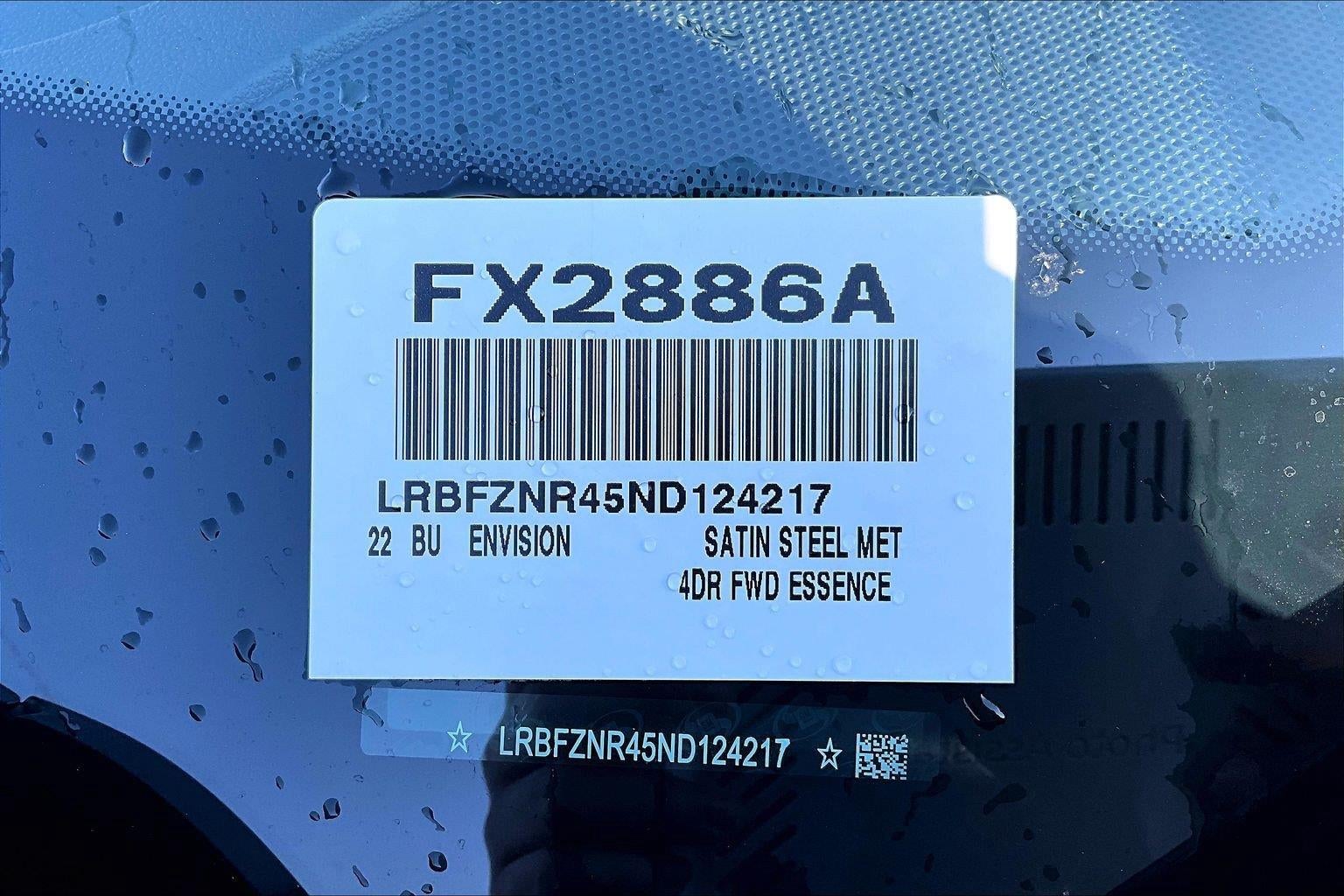 2022 Buick Envision Essence