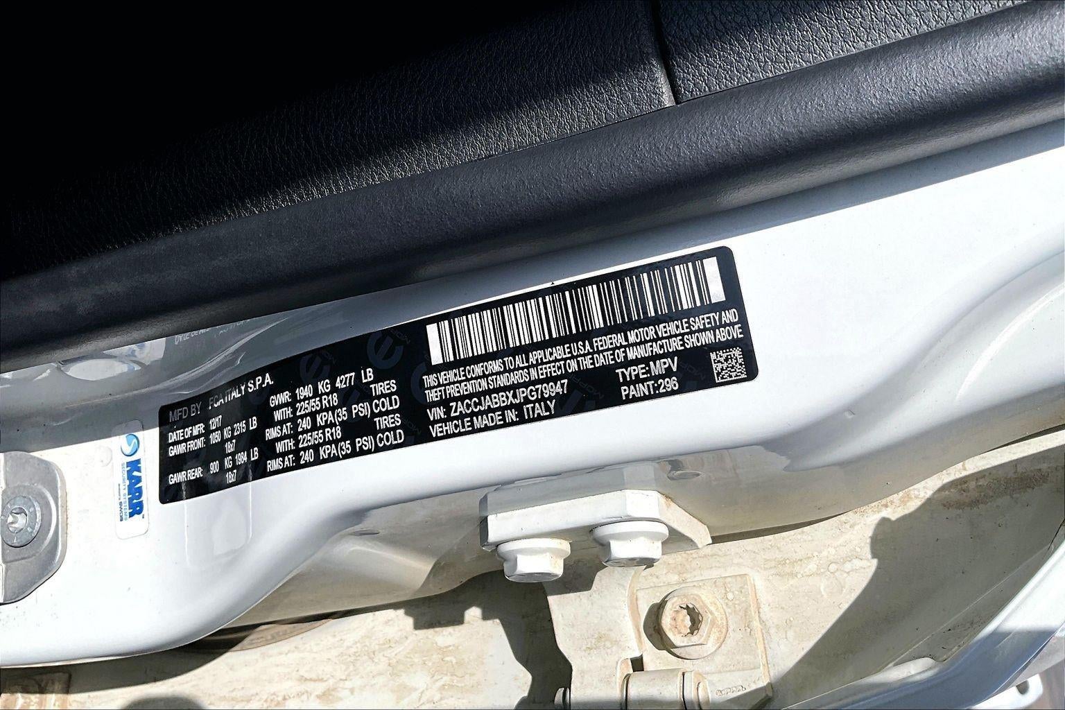 2018 Jeep Renegade Latitude