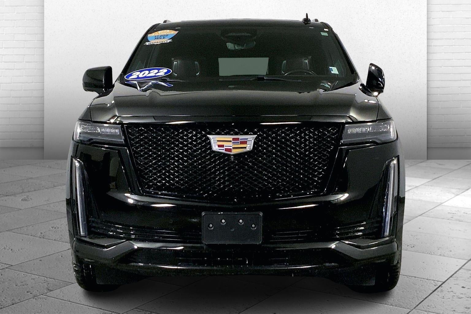 Used 2022 Cadillac Escalade ESV Sport Platinum with VIN 1GYS4RKL2NR215188 for sale in Kansas City