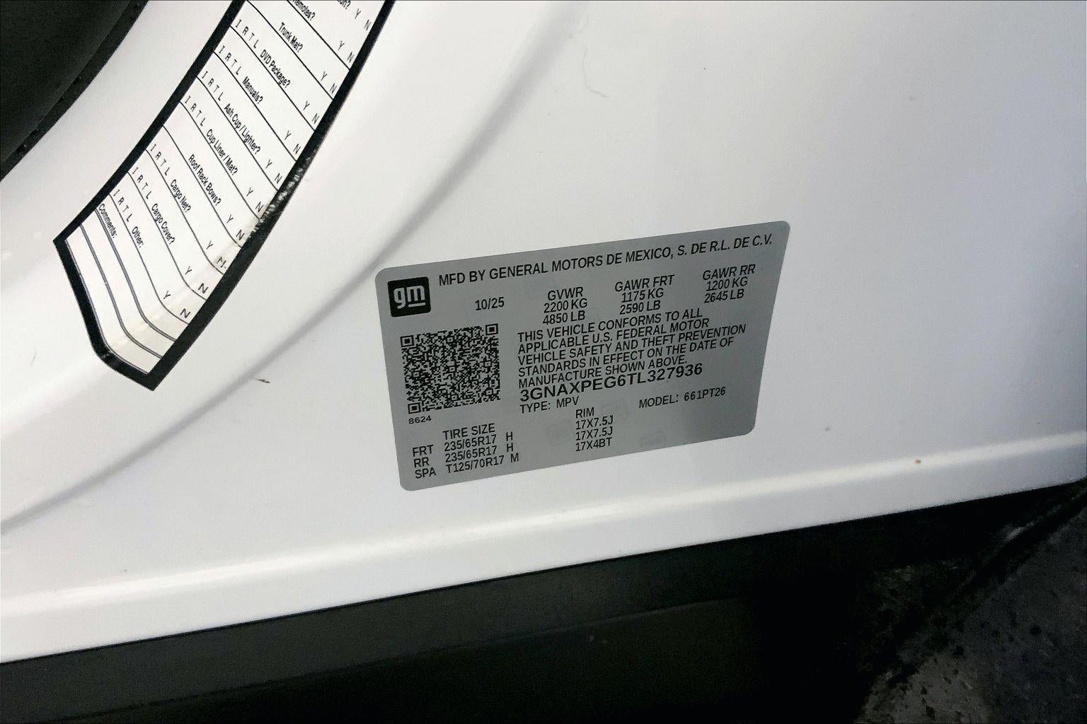 2026 Chevrolet Equinox LT
