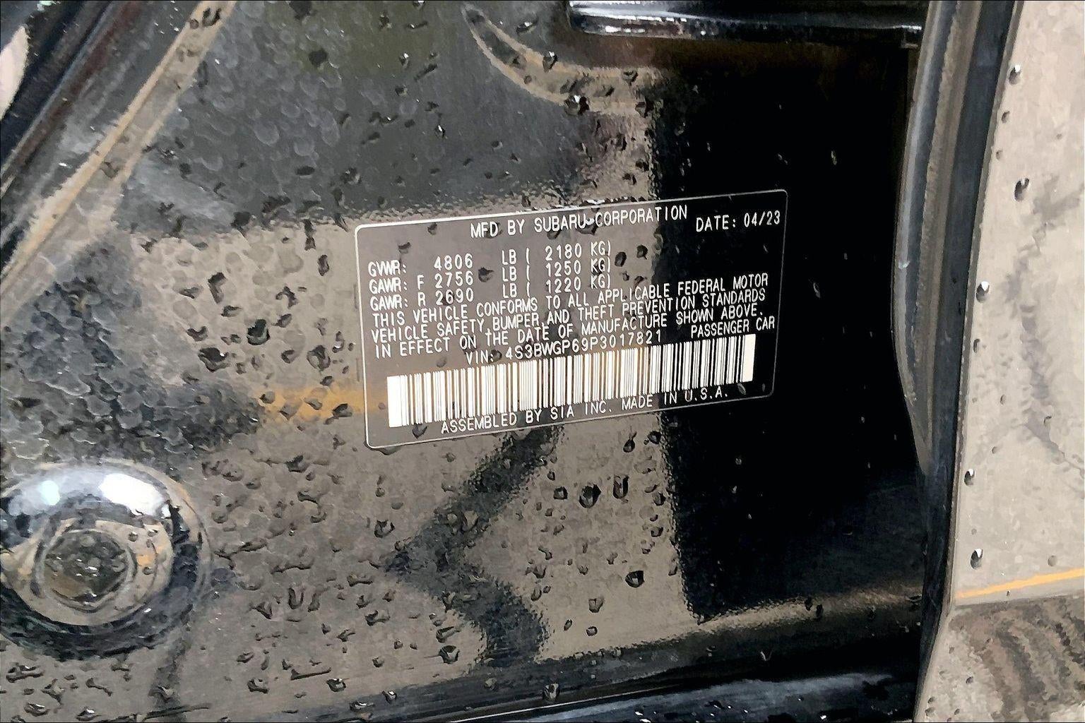 2023 Subaru Legacy Touring XT