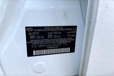 2020 Hyundai Sonata SEL