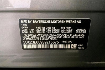 2025 BMW X5 xDrive40i