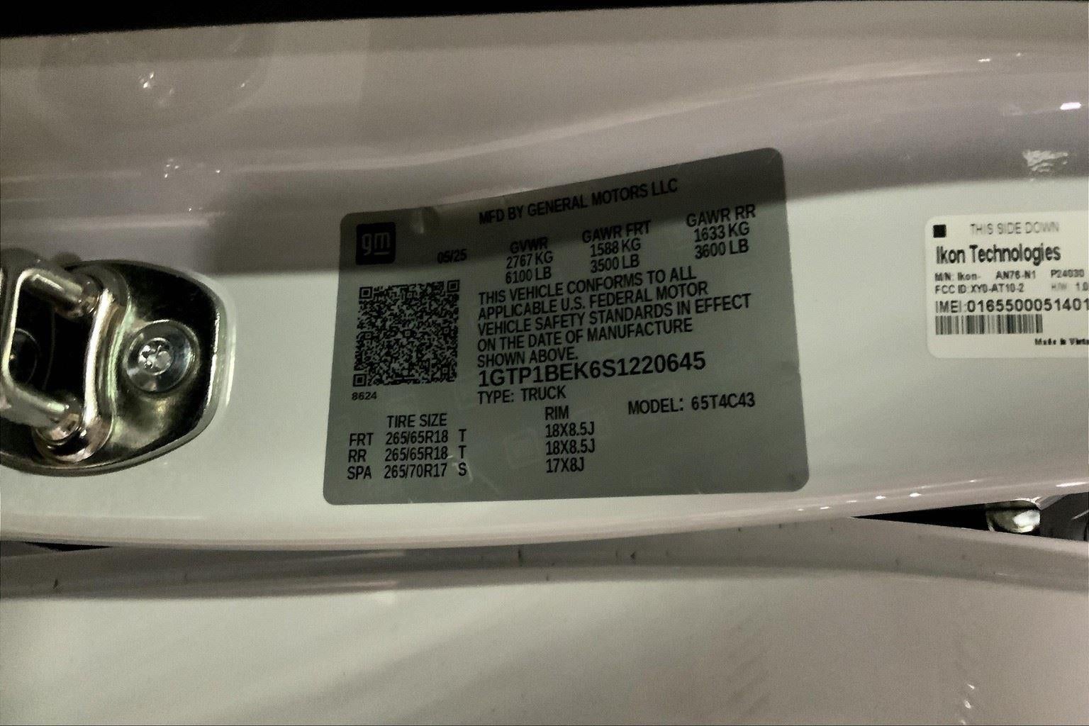 2025 GMC Canyon Elevation