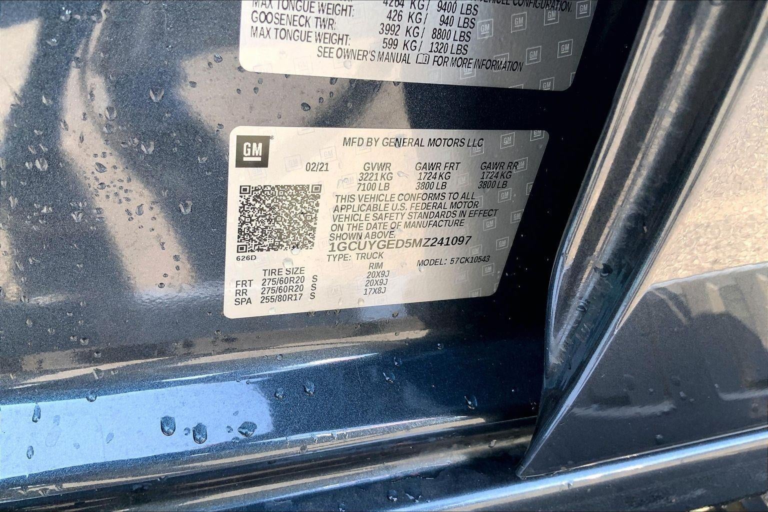 2021 Chevrolet Silverado 1500 LTZ