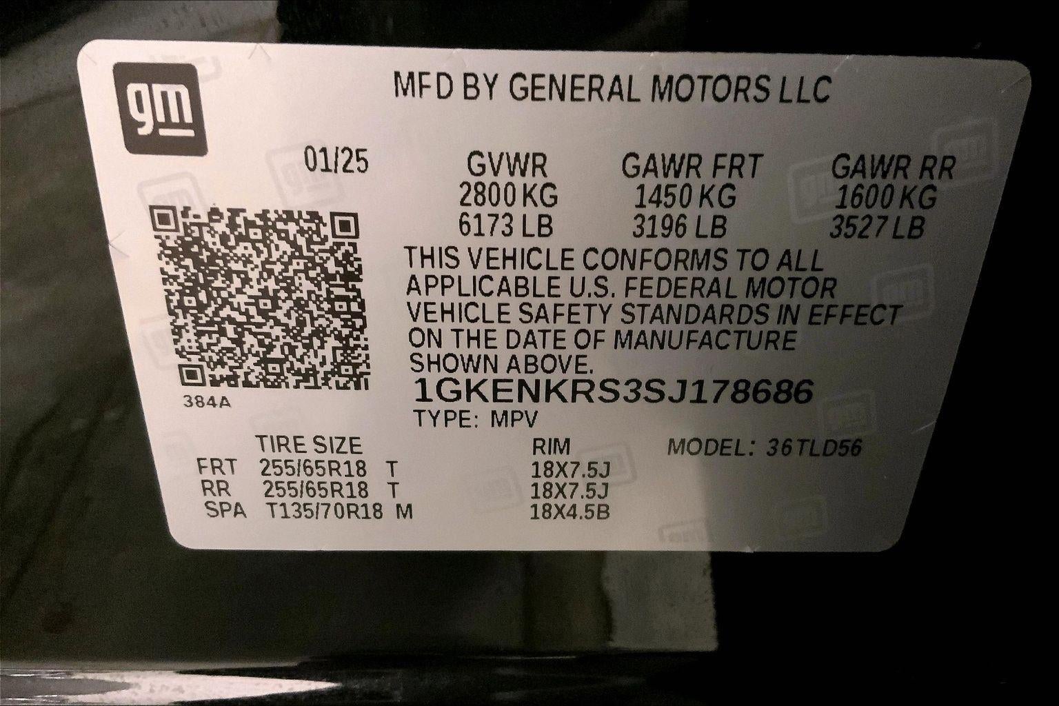 2025 GMC Acadia Elevation