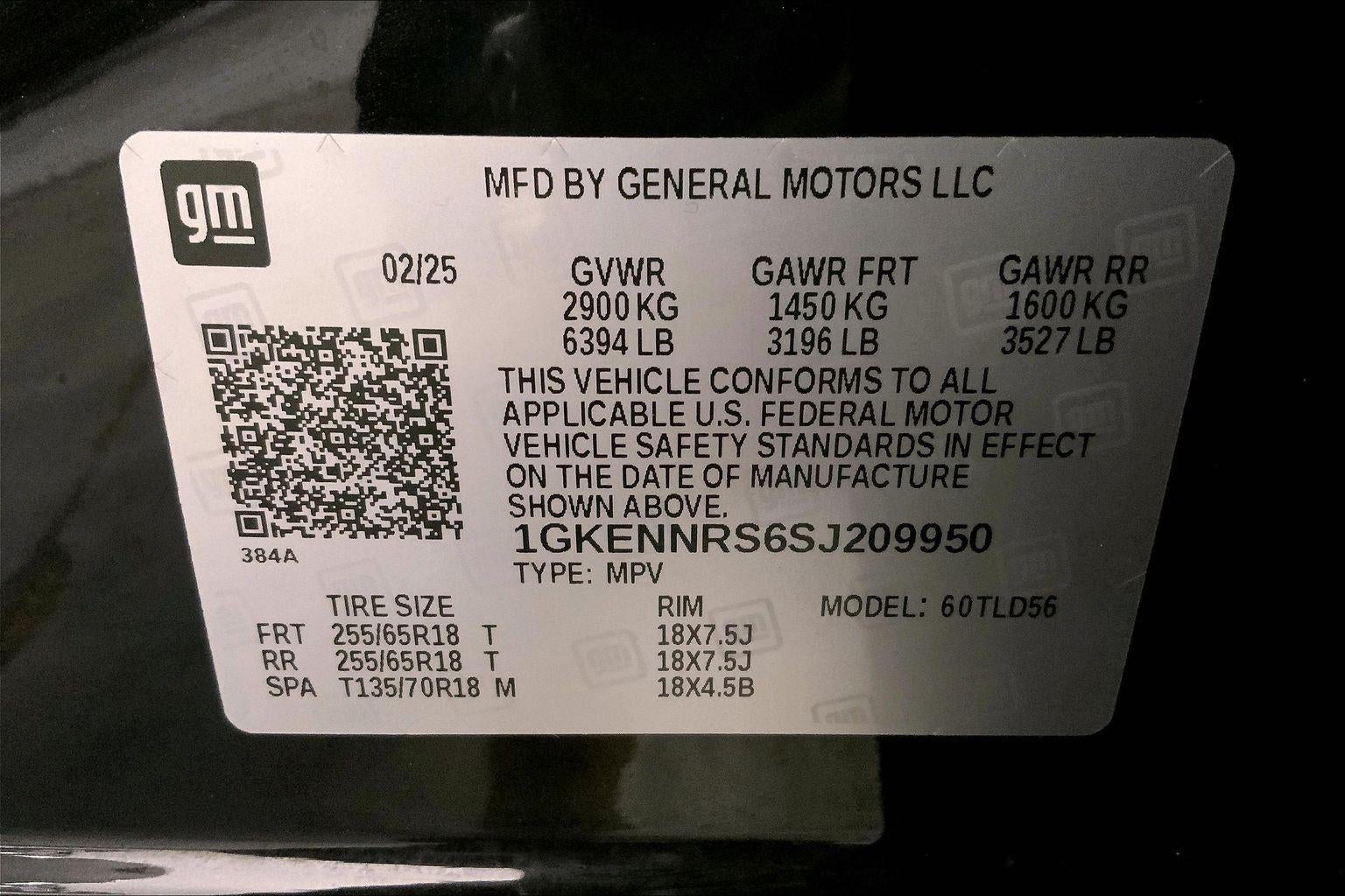 2025 GMC Acadia Elevation
