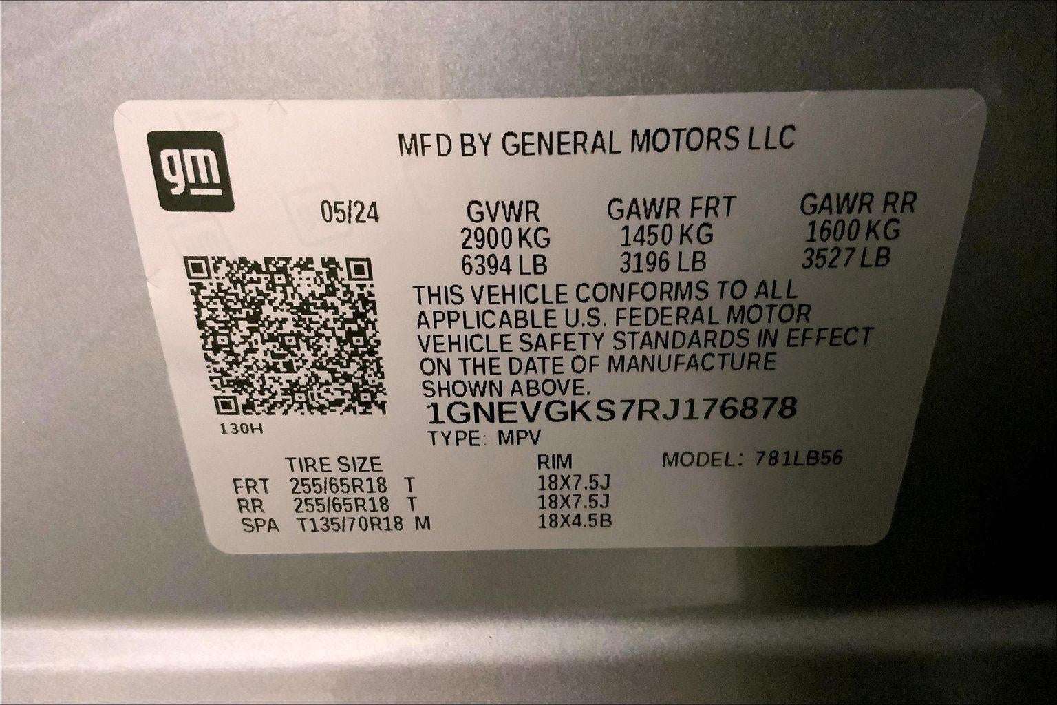 2024 Chevrolet Traverse LT