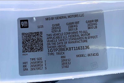 2026 GMC Canyon Elevation