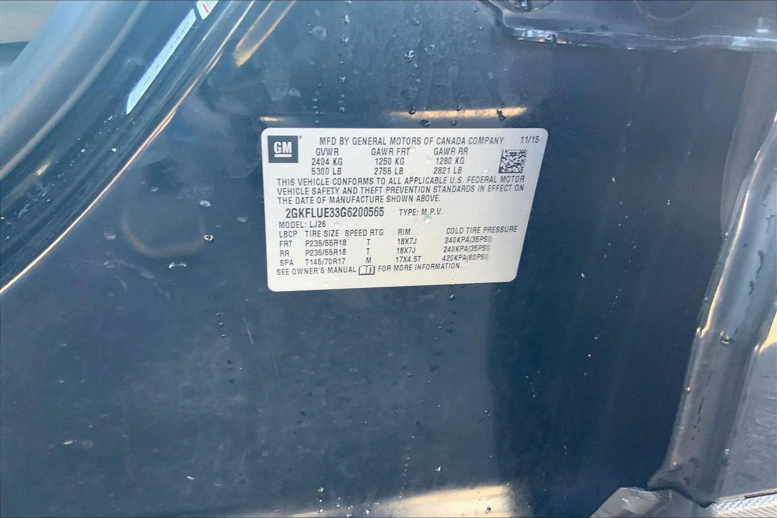 2016 GMC Terrain SLT