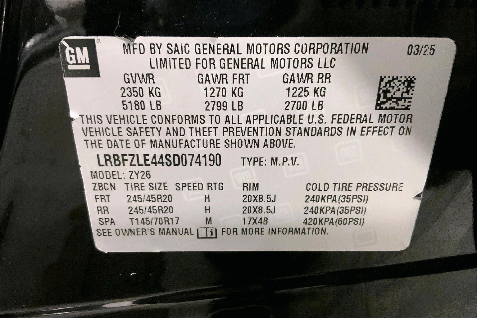 2025 Buick Envision Sport Touring