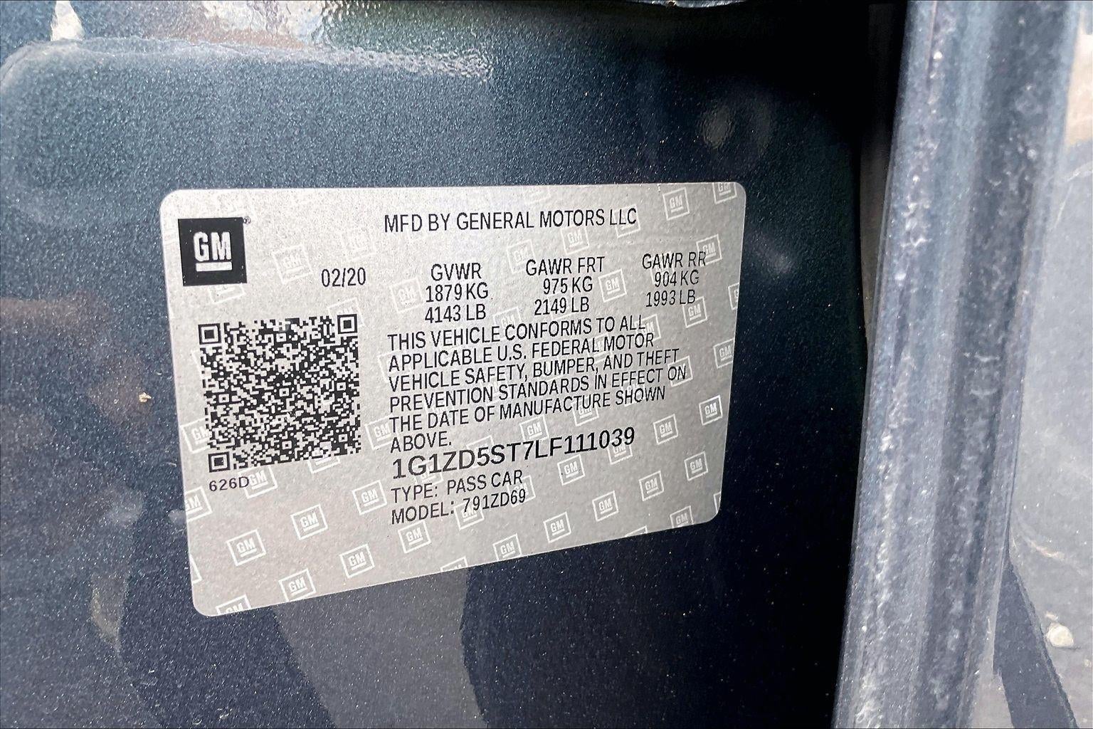 2020 Chevrolet Malibu LT
