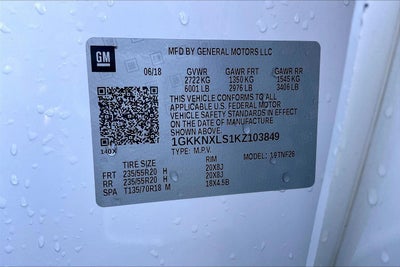 2019 GMC Acadia Denali