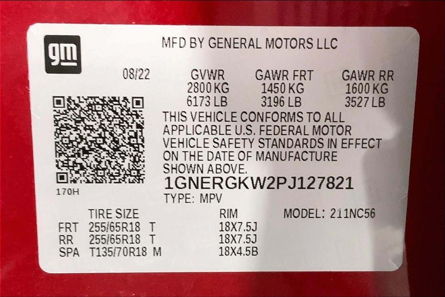 2023 Chevrolet Traverse LT Cloth