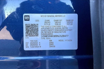 2022 Chevrolet Traverse LT Leather