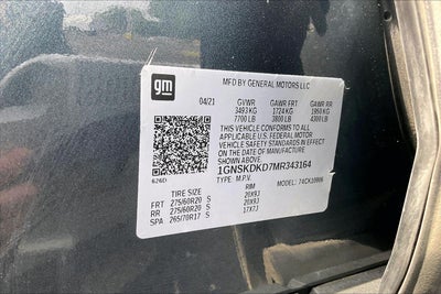 2021 Chevrolet Suburban Z71