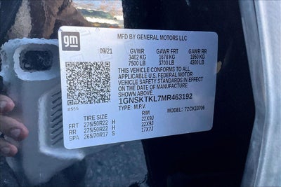 2021 Chevrolet Tahoe High Country