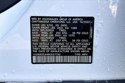 2024 Volkswagen Atlas 2.0T SE w/Technology