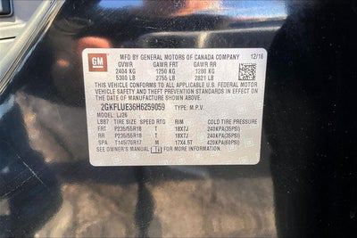 2017 GMC Terrain SLT