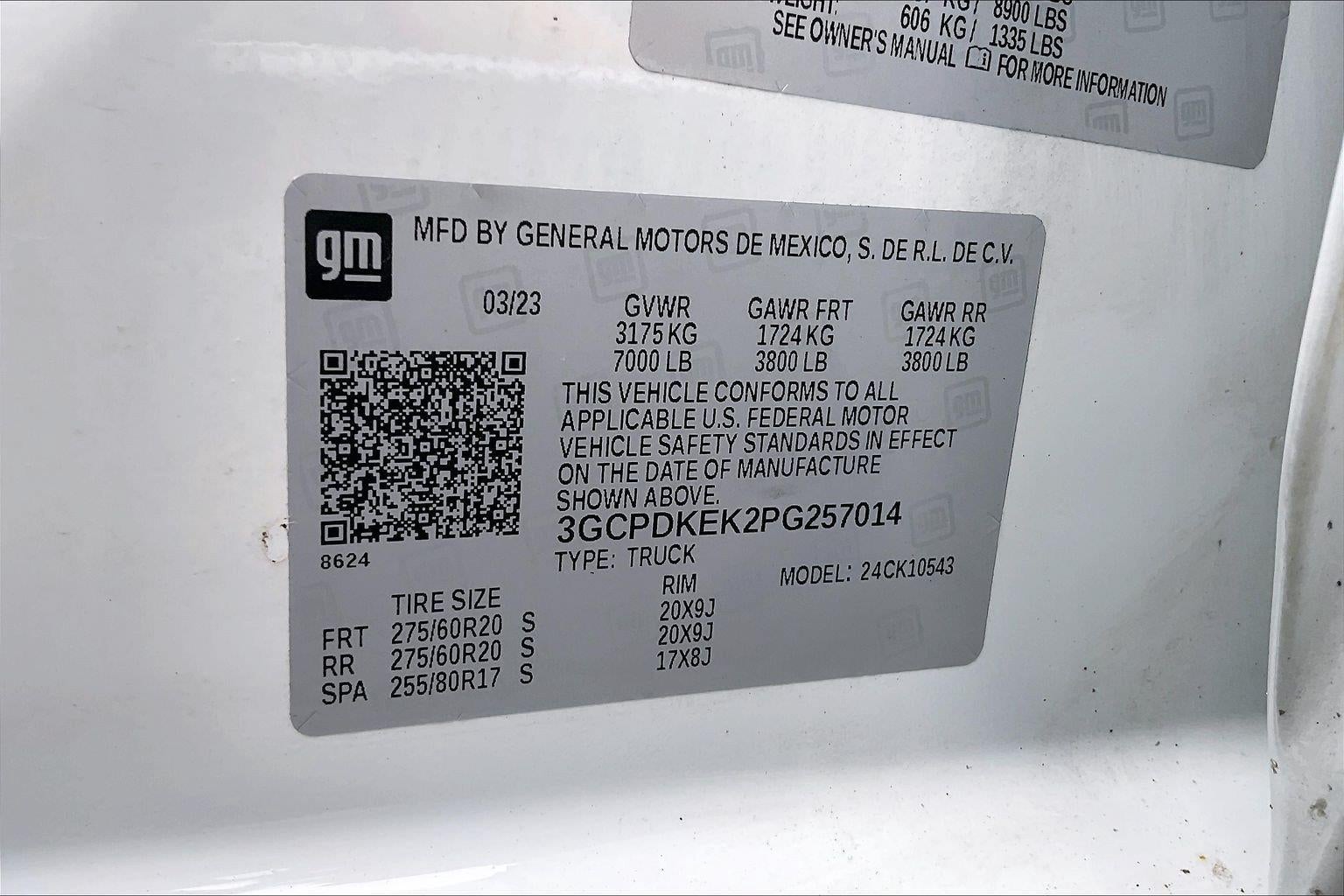 2023 Chevrolet Silverado 1500 LT (2FL)