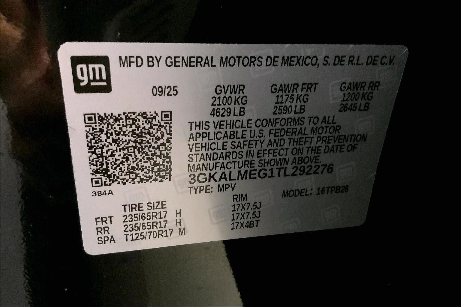 2026 GMC Terrain Elevation