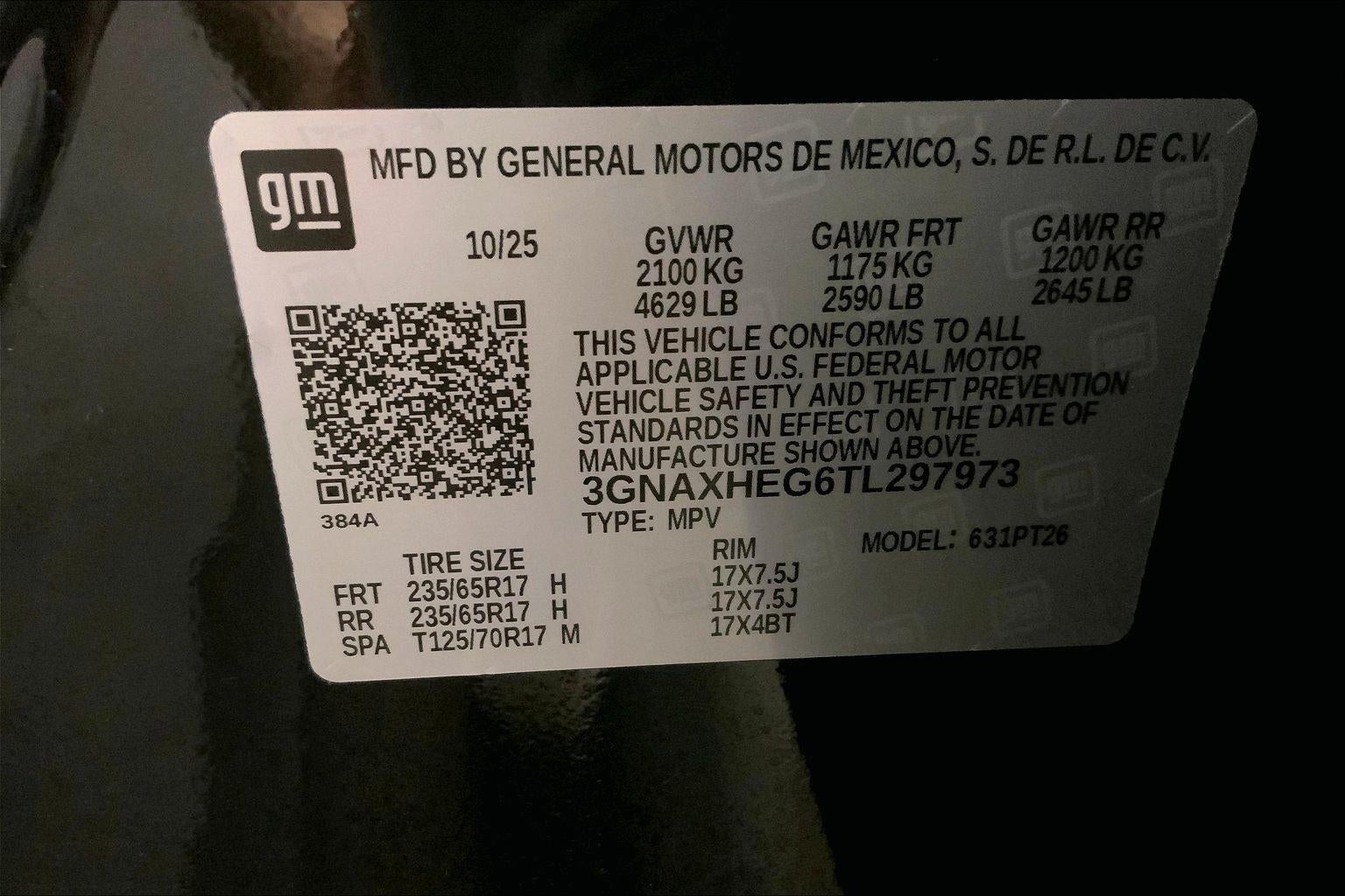 2026 Chevrolet Equinox LT