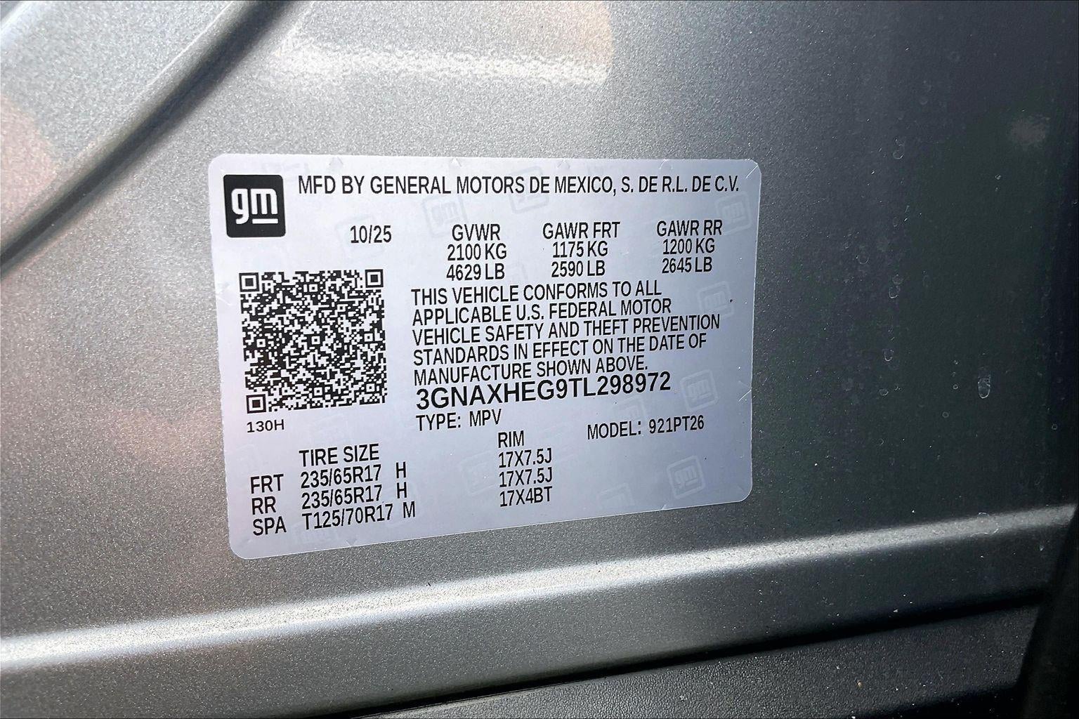 2026 Chevrolet Equinox LT