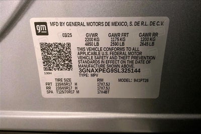 2025 Chevrolet Equinox LT