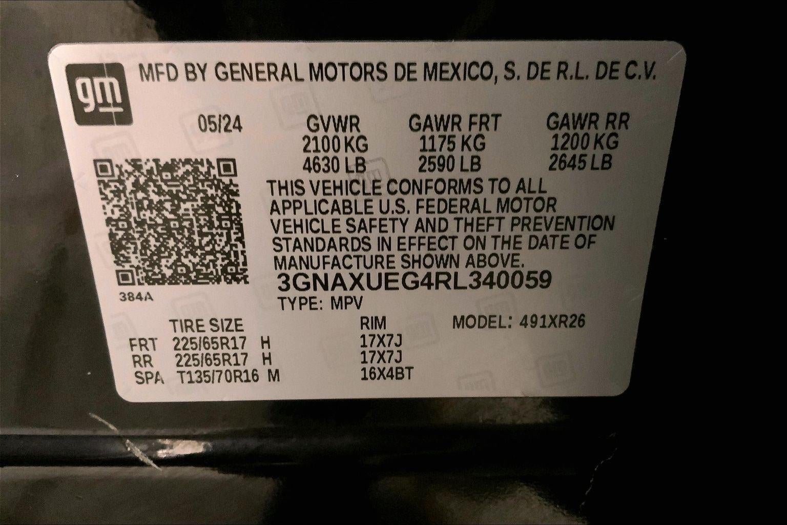 2024 Chevrolet Equinox LT