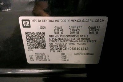2025 Chevrolet Blazer 2LT